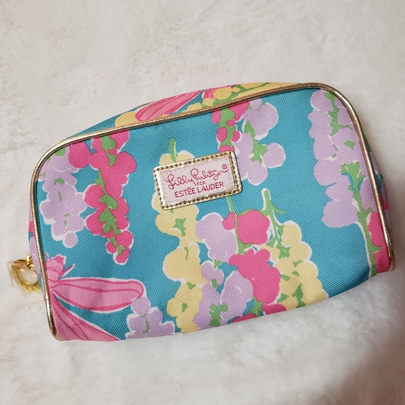 Lilly Pulitzer for Estee Lauder Cosmetic Case - Picture 1 of 10